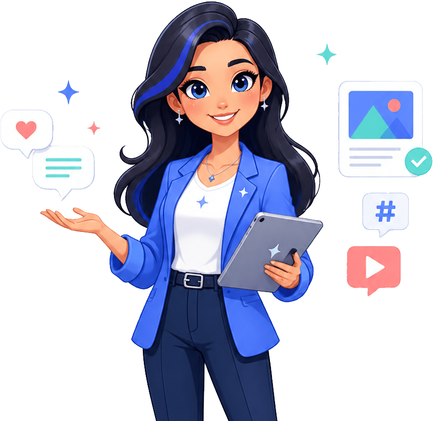 Mia Ai social media content creator