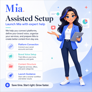 Mia assisted setup
